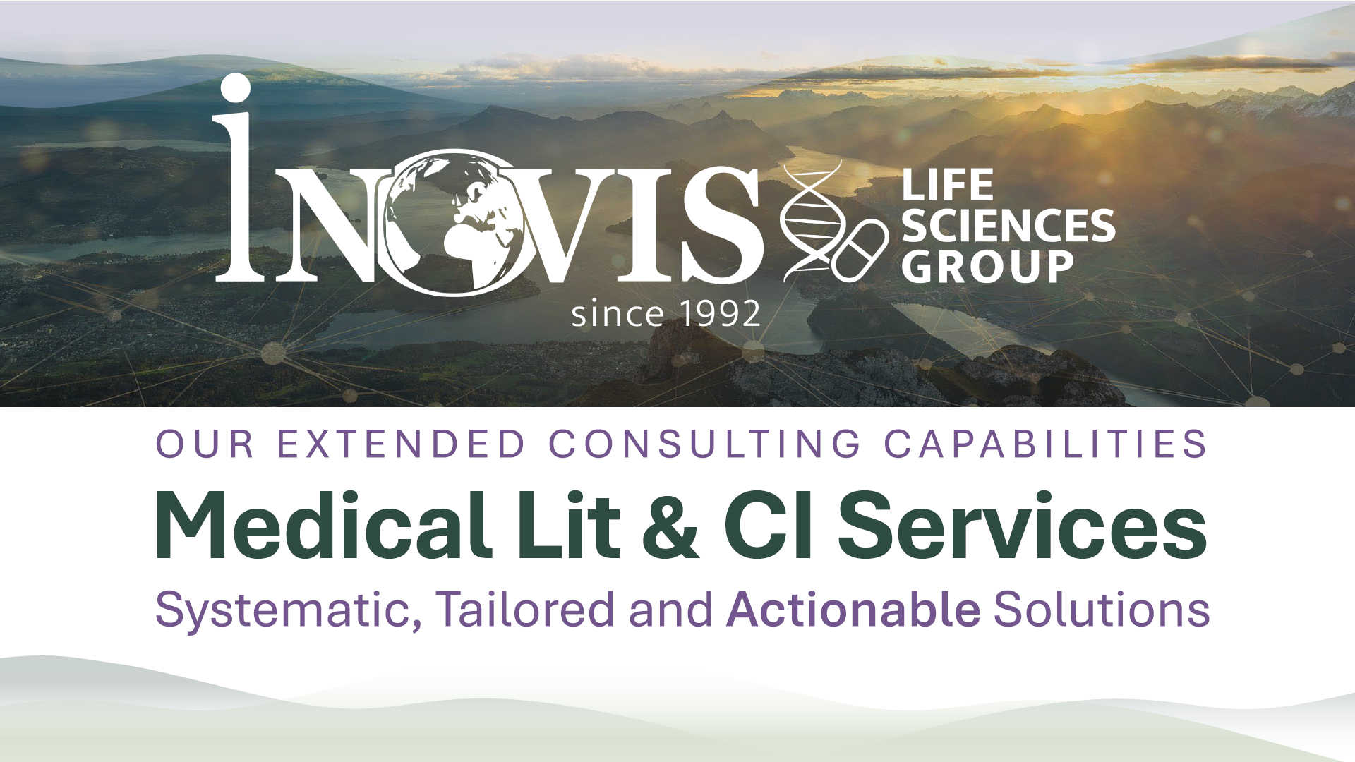 INOVIS Life Sciences Group: Medical Literature Services